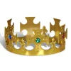 Gold Plastic Kings Crown