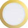 Gold Rim 9" Plate 10pk