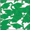 Green Grad Caps Confetti