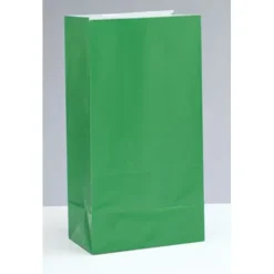 Green Paper Sacks
