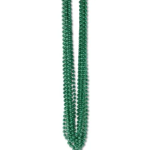 Green Party Beads (48 per bag)