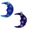 Half Moon Tin Ornament