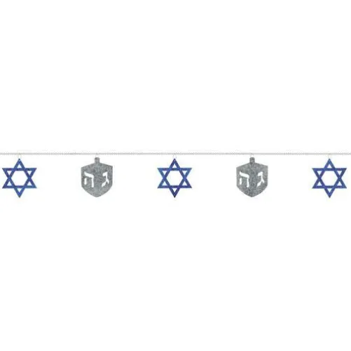 Hanukkah Sequin Ring Garland