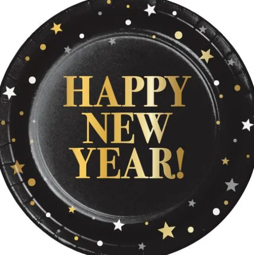 Happy New Year 7" Plate