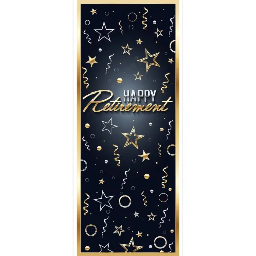 Happy Retirement Door Cover