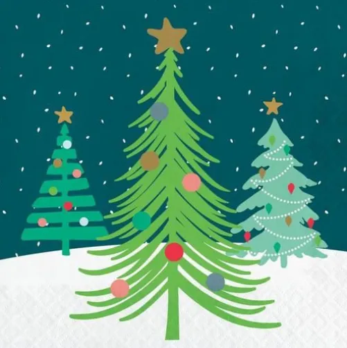 Holiday Cheer Luncheon Napkin