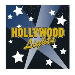 Hollywood Lights Beverage Napkins