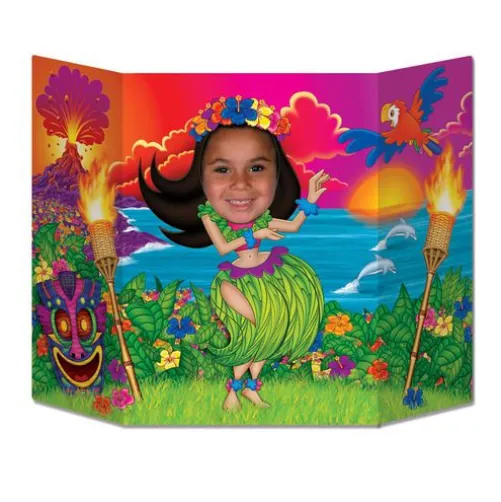 Hula Girl Photo Prop