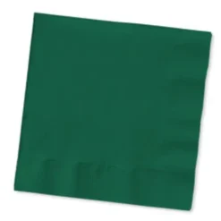 Hunter Green Beverage Napkins