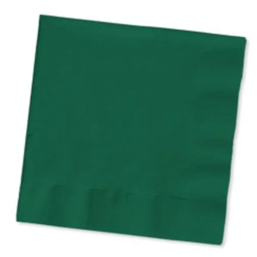 Hunter Green Beverage Napkins