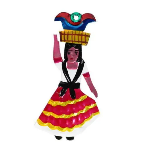 Indita Tin Ornament