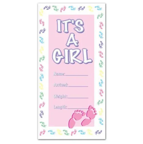 It's A Girl Door Cover
