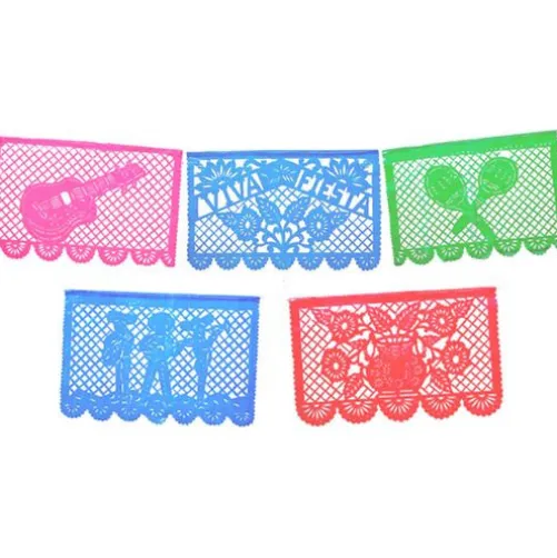 Jumbo Fiesta Papel Picado Banner