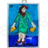 La Dama Tin Ornament