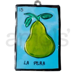 La Pera Tin Ornament