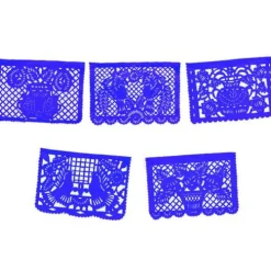 Large Paper Royal Blue Picado