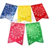 Large Sol Plastic Flag Picado Banner