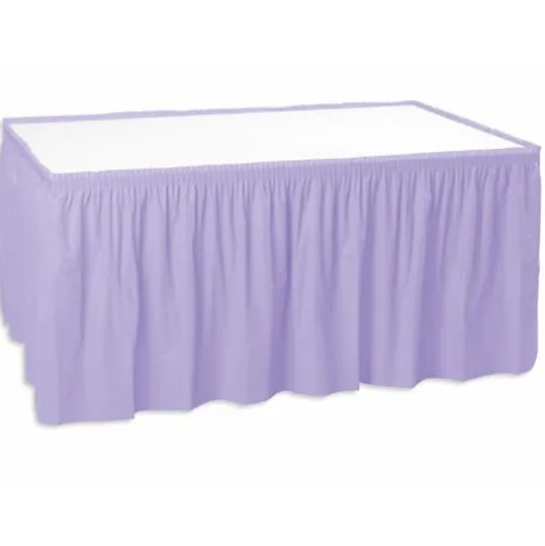 Lavender Table Skirt