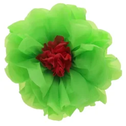 Light Green Plastic Flower 5.5