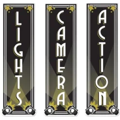 Lights Camera Action Cutouts