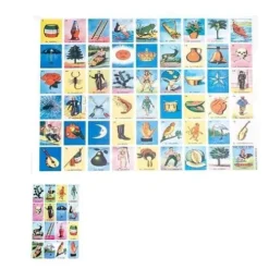 Loteria Paper Placemats