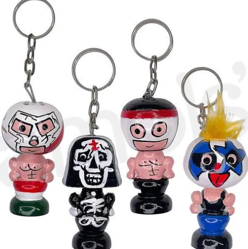 Luchador Keyring