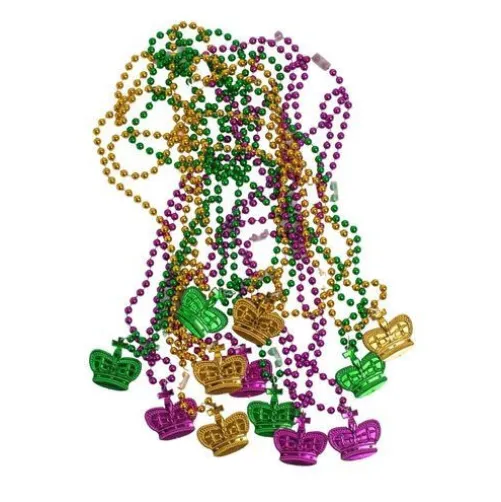 Mardi Gras Crown Beads