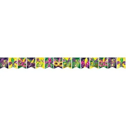 Mardi Gras Foil Streamer