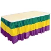Mardi Gras Table Skirting