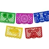 Medium Paper Picado Banner- Multicolor