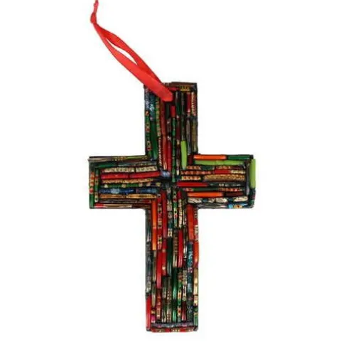 Medium Recycled Bangles Cross