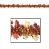 Metallic Autumn Leaves Garland
