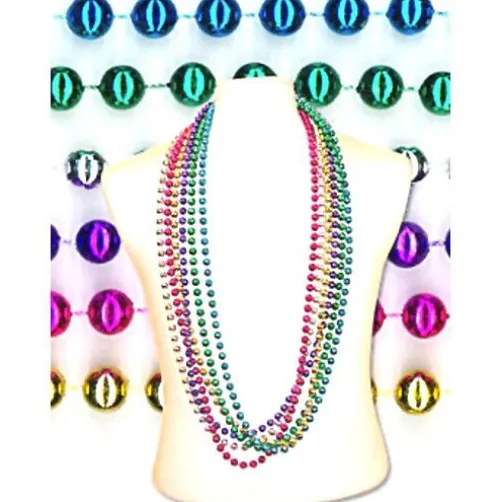 72" Metallic Bead Necklace