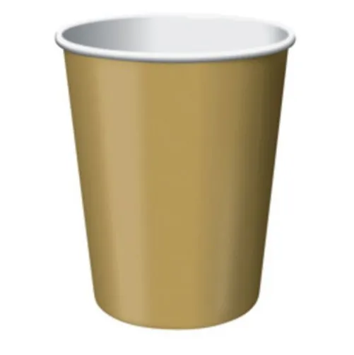 Metallic Gold Cups