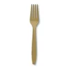 Metallic Gold Forks