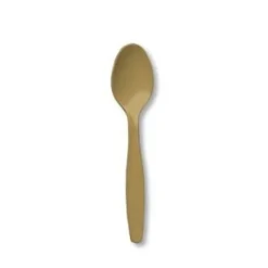 Metallic Gold Spoons