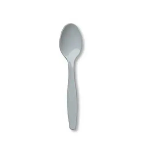 Metallic Silver Spoons