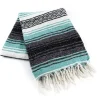 Mint Green Mexican Blanket