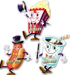 Movie Night Cutouts