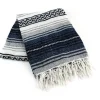 Navy Blue Mexican Blanket