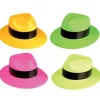 Neon Plastic Gangster Hat