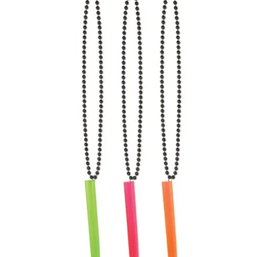 Neon Test Tube Shot Beads