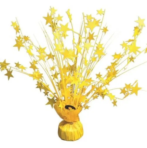 Neon Yellow Star Burst Centerpiecc
