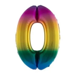 Number 0 Balloon 40"