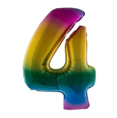 Number 4 Balloon 40"