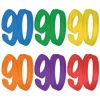 Number 90 Foil Cutout