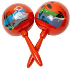 Orange Maracas