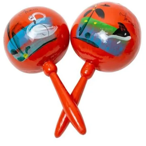 Orange Maracas