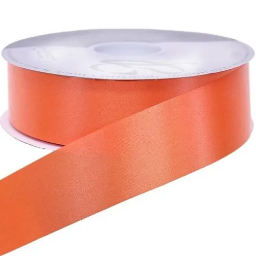 Orange Medium Satin Ribbon