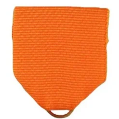 Orange Ribbon Drape